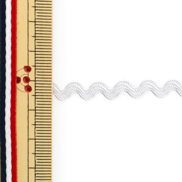 【数量5から】 手芸テープ 『山道テープ 約7mm幅 1番色』 DARIN ダリン