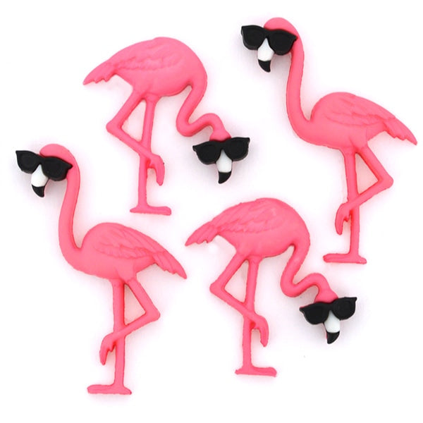 زر "زر مبرد فكر في طيور النحام الوردي" قم بتزيينه