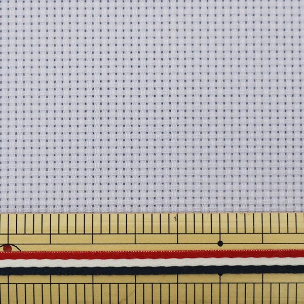 أقمشة التطريز ``البريقماش مقطوع جافا كروس 45 (ناعم) 11 عدد 45 عيون لافندر 23800-28 بوصة ليسين Lecien كوزمو كوزمو