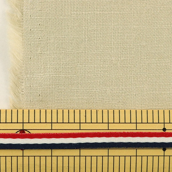 【数量1から】 刺しゅう布 『No.300 麻クラッシー グレージュ 394-9』 LECIEN ルシアン cosmo コスモ