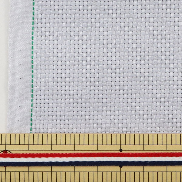 【数量1から】 刺しゅう布 『No.3900 ジャバクロス55 14カウント 55目 シルバーグレー 3931-9』 LECIEN ルシアン cosmo コスモ