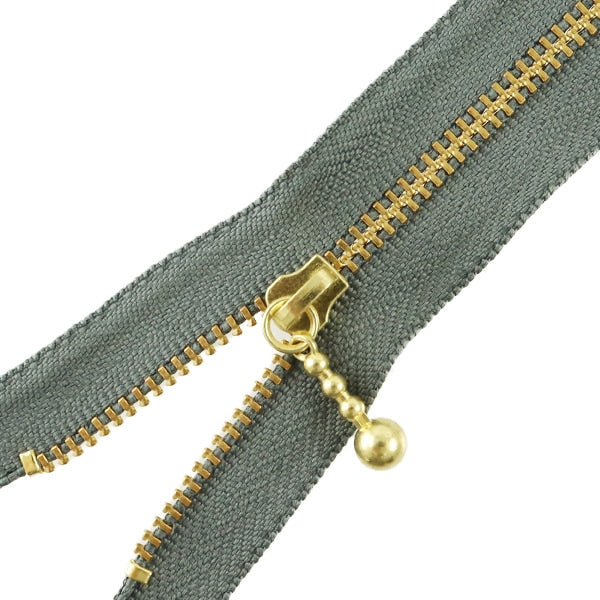 Fermeture éclair "Or avec des ballesFermeture éclair 45cm 578 Couleur DNDBL MGC33-45578" YKK