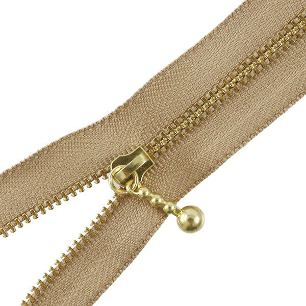 Fermeture éclair "Or avec des ballesFermeture éclair 6cm 573 n ° DNDBL MGC33-6573" YKK