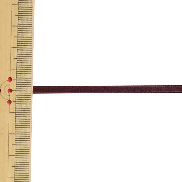 【数量5から】 リボン 『ポリエステル両面サテンリボン #3030 幅約4mm 19番色』