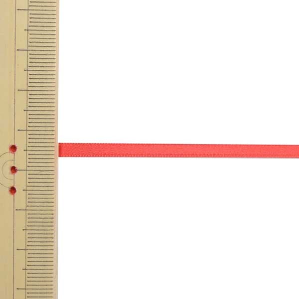 【数量5から】 リボン 『ポリエステル両面サテンリボン #3030 幅約4mm 22番色』