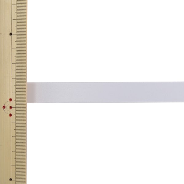 【数量5から】 リボン 『ポリエステル両面サテンリボン #3030 幅約1.5cm 1番色』