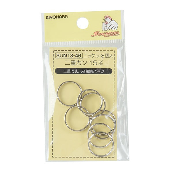 수예브래킷 "더블 캔 1.5cm 니켈 Sun13-46"Suncoccoh Sankokko KIYOHARA
