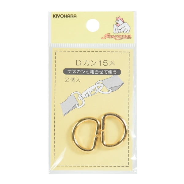 수예브래킷 "D-CAN 1.5cm Honkin Gold Sun10-107"Suncoccoh Sankokko KIYOHARA