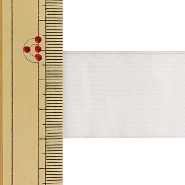 【数量5から】 芯地テープ 『ソフトストレッチベルト 幅3cm 白 JBG300』