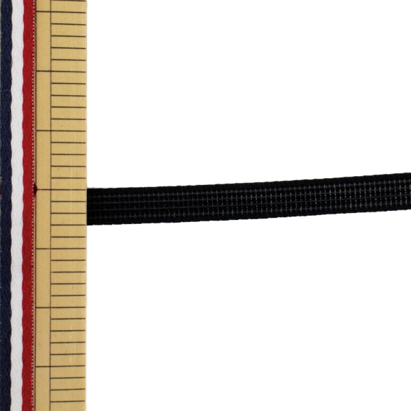 【数量5から】 手芸テープ 『ライクボーンテープ 幅約6mm 黒 M306-6』