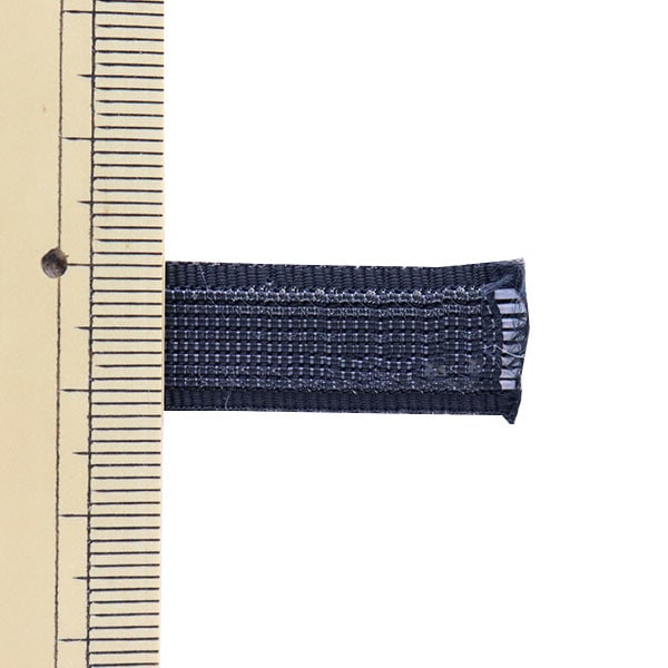 【数量5から】 手芸テープ 『ライクボーンテープ 幅約1.2cm 黒 M312-12』