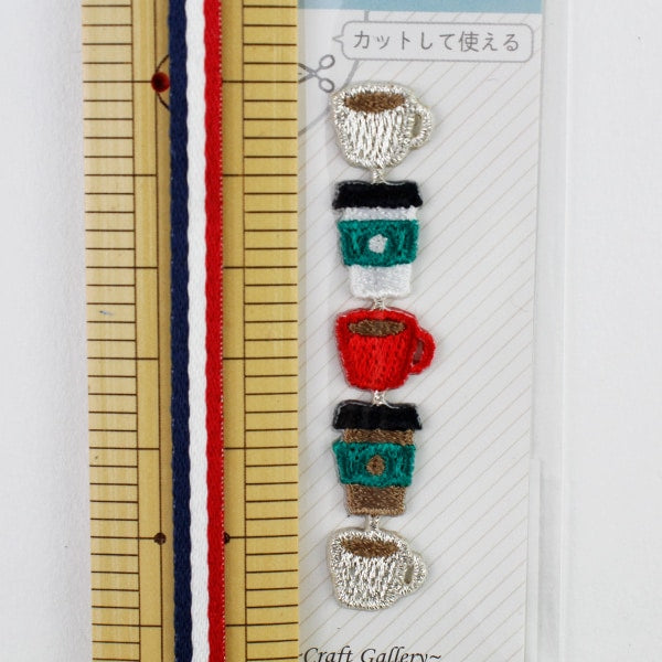 Parche "Mini selloParche Café WMS-09" KIYOHARA