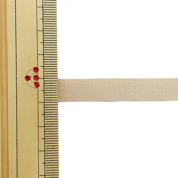 【数量5から】 手芸ブレード 『オーガニックコットン200 幅約9mm 23番色』