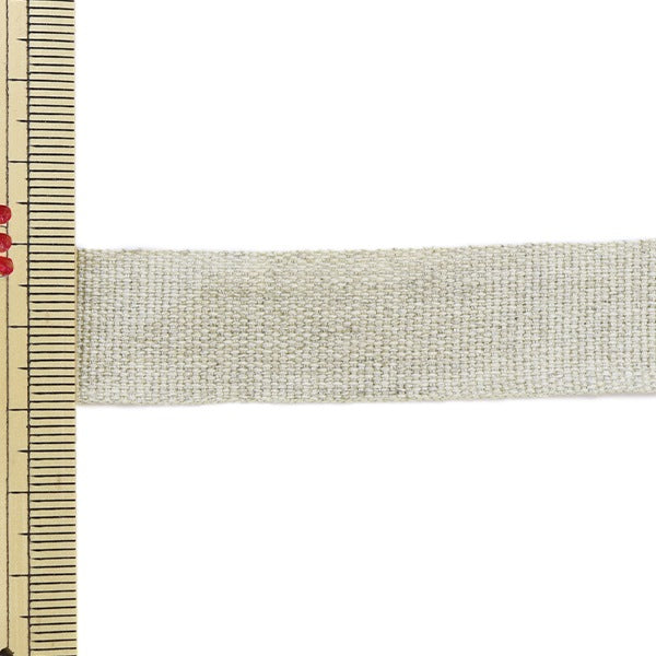 【数量5から】 『リネン156 幅約1.8cm 00番色』