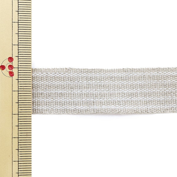 【数量5から】 『リネン161 幅約2cm 01番色』