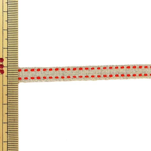 【数量5から】 リボン 『リネン 171 幅約8mm 02番色』