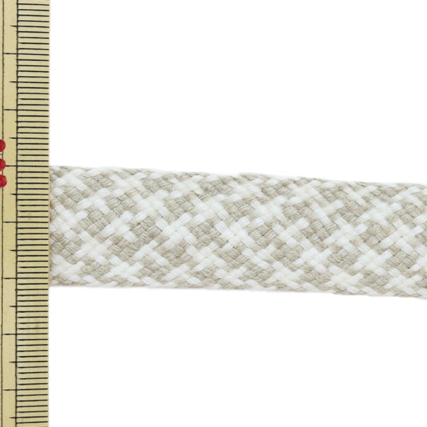 【数量5から】 手芸ブレード 『リネン 178 2.2cm 01番色』