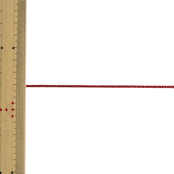 【数量5から】 手芸ひも 『シルクコード 803 幅約2mm 1番色』 MOKUBA 木馬