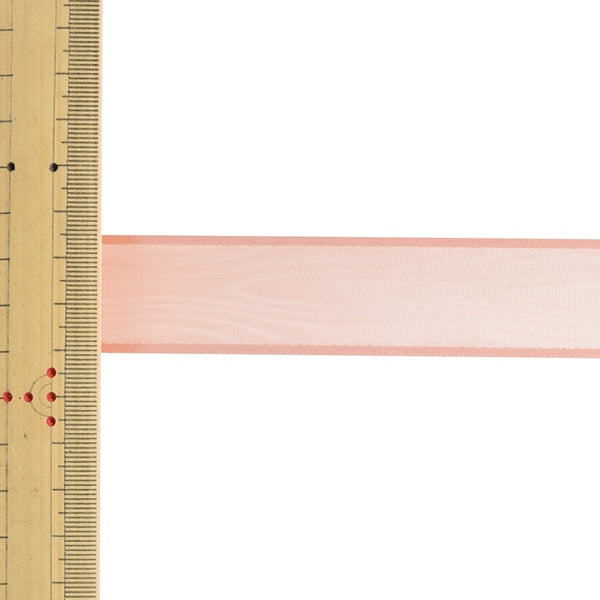 【数量5から】 リボン 『モアレサテンリボン 幅約2.5cm 64番色 4496』 MOKUBA 木馬