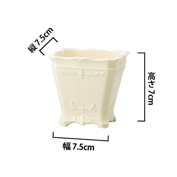 Angeordneter Basis "Lithophanie Square (Litofany Square) Elfenbein 344-153-310"