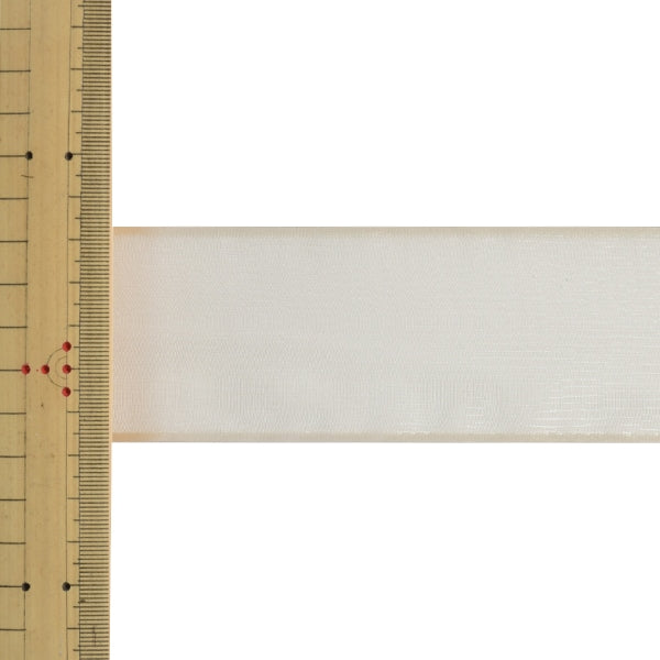 【数量5から】 リボン 『クレープジョーゼットリボン 幅約5cm 12番色 4546』 MOKUBA 木馬