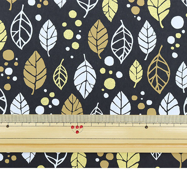Washi "Pattern nordique @ zen Paper No.3 Feuille noire 1/6 Taille"