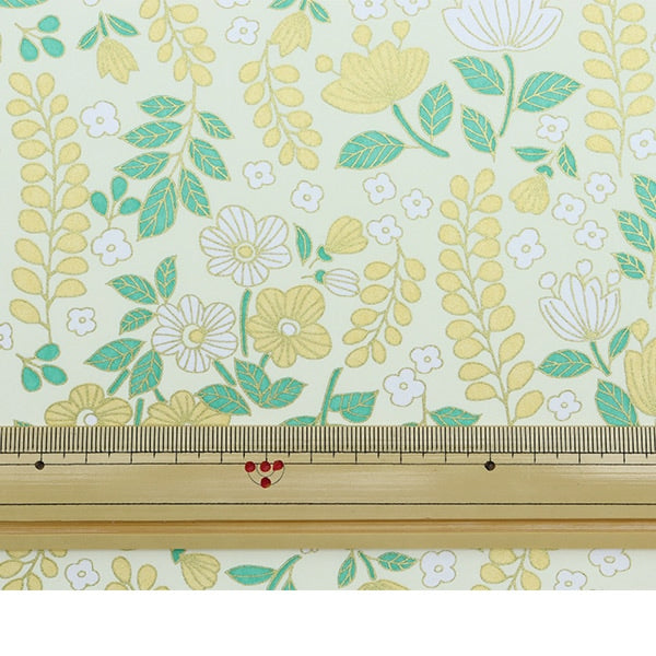 Washi "Nordic Pattern Former Zen Paper No.60 Flower Garden Sand 1/6 Size"