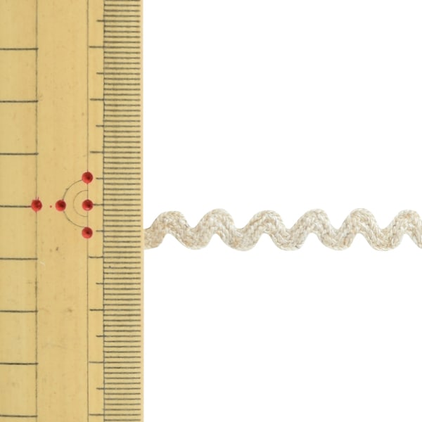 【数量5から】 手芸ブレード 『麻混山道テープ 000番色 114-52-333』