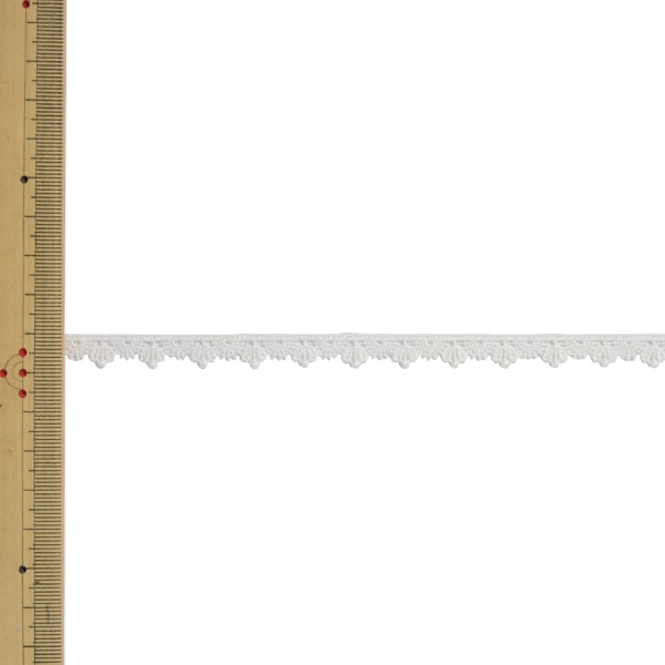 【数量5から】 レースリボンテープ 『ケミカルレース 61401K 00番色』 MOKUBA 木馬