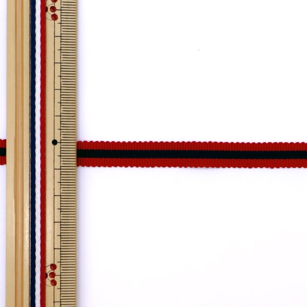 Ruban "1 Petham pré-dyed anti-venduRuban 9 mm de largeur x environ 3m, rouge 252 couleur "