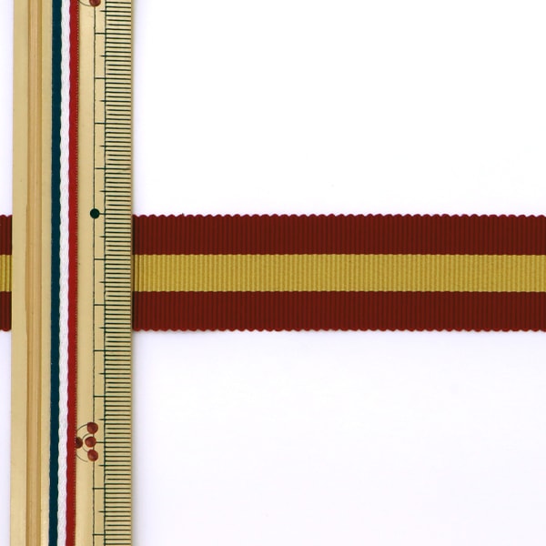 Ruban "1 Petham pré-dyed anti-venduRuban 25 mm de largeur x environ 3m vin 789 couleur "