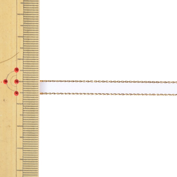 リボン 『メタリックエッジサテンリボン 58801 6mm幅×5m 一反売り 29番色』