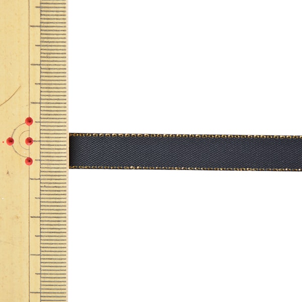 الشريط 『حافة معدنية الساتان』الشريط 58801 عرض 9 مم × 5 م يُباع في قطعة واحدة، اللون 30 بوصة