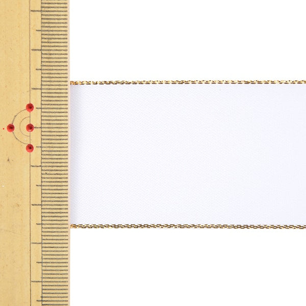 Ribbon "Metallic Edge SatenRibbon 58801 3.8cm width x 3m anti -sale 29th color "