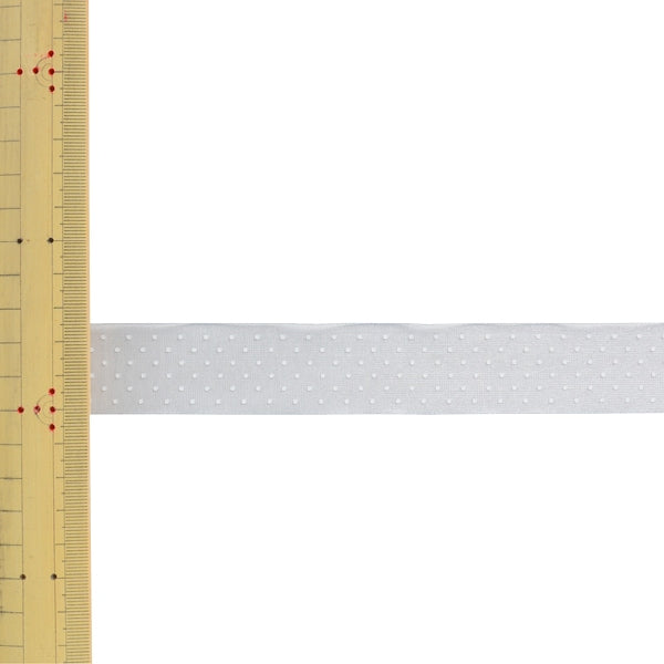 【数量5から】 リボン 『ドットプリントリボン SIC-312 幅約2.5cm 18番色』