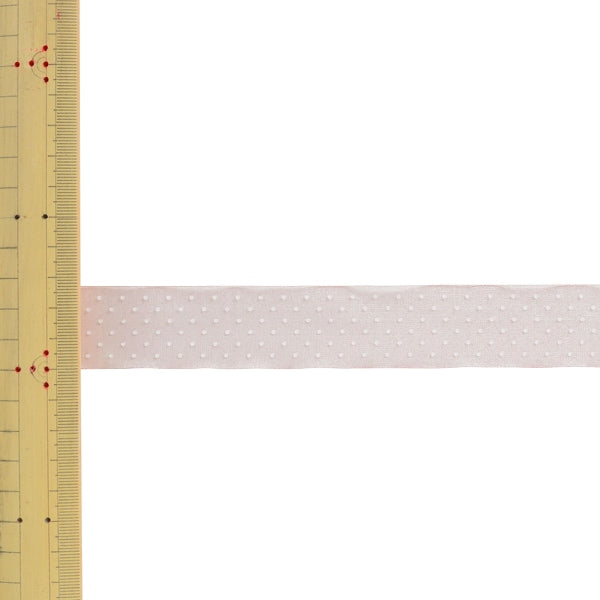 【数量5から】 リボン 『ドットプリントリボン SIC-312 幅約2.5cm 19番色』