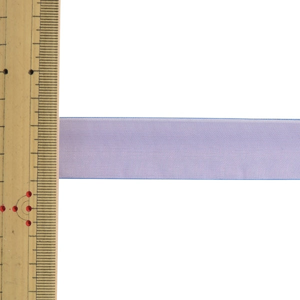 【数量5から】 リボン 『オーガンジーリボン 幅約2.5cm 11番色 4563』 MOKUBA 木馬