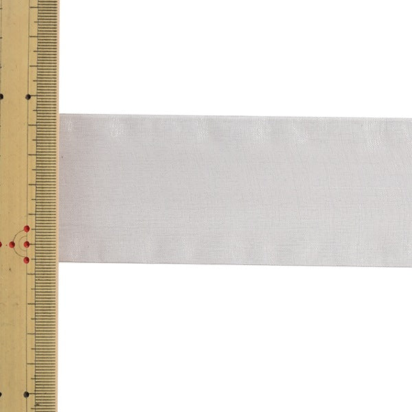 【数量5から】 リボン 『オーガンジーリボン 1500 幅約5cm 5番色』 MOKUBA 木馬