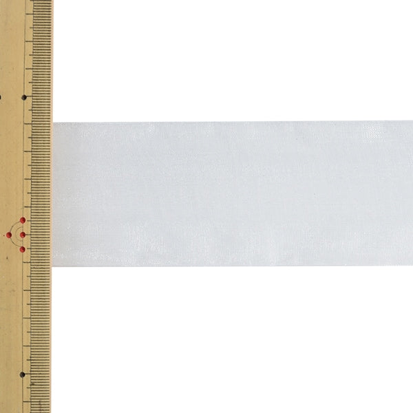 【数量5から】 リボン 『オーガンジーリボン 1500 幅約5cm 23番色』 MOKUBA 木馬