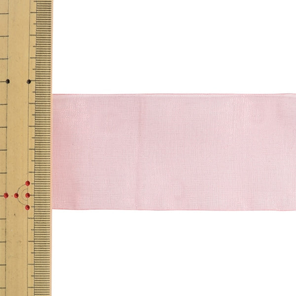 【数量5から】 リボン 『オーガンジーリボン 1500 幅約5cm 30番色』 MOKUBA 木馬