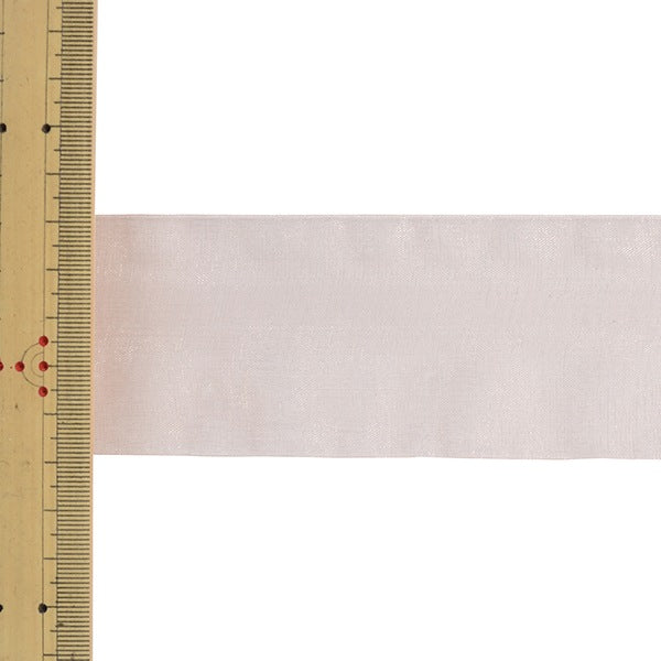 【数量5から】 リボン 『オーガンジーリボン 1500 幅約5cm 40番色』 MOKUBA 木馬