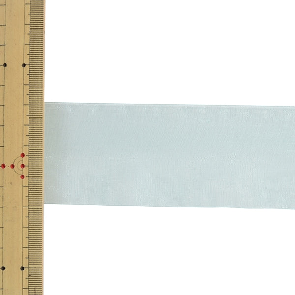 【数量5から】 リボン 『オーガンジーリボン 1500 幅約5cm 44番色』 MOKUBA 木馬