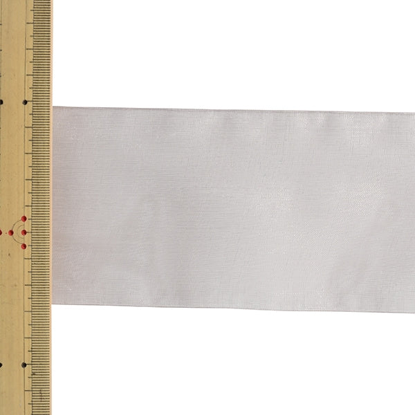 【数量5から】 リボン 『オーガンジーリボン 1500 幅約7.5cm 5番色』 MOKUBA 木馬