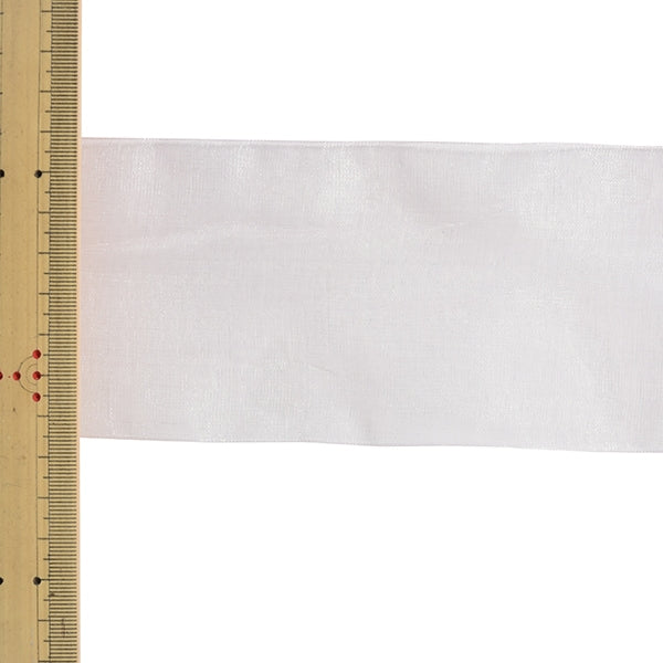 【数量5から】 リボン 『オーガンジーリボン 1500 幅約7.5cm 31番色』 MOKUBA 木馬