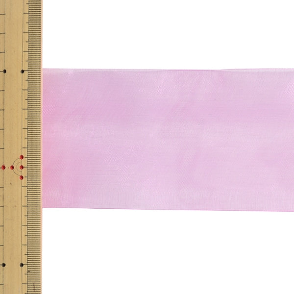 【数量5から】 リボン 『オーガンジーリボン 1500 幅約7.5cm 53番色』 MOKUBA 木馬