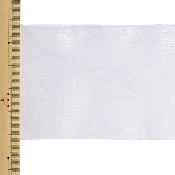 【数量5から】 リボン 『オーガンジーリボン 1500 幅約10cm 2番色』 MOKUBA 木馬