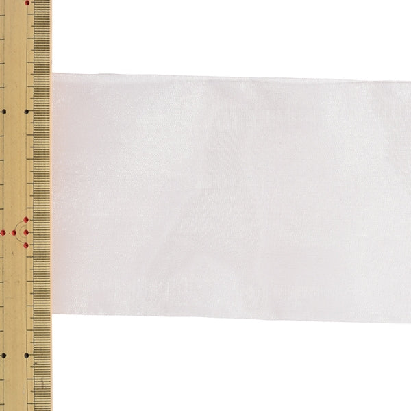 【数量5から】 リボン 『オーガンジーリボン 1500 幅約10cm 31番色』 MOKUBA 木馬