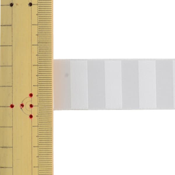 【数量5から】 リボン 『ストライプサテンリボン 幅約2.5cm 1番色 SIC-231』