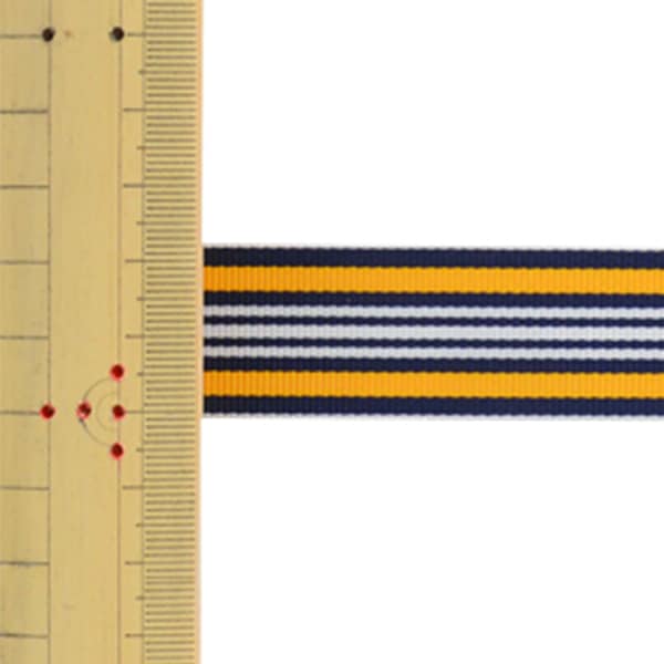 【数量5から】 リボン 『ストライプグログランリボン 幅約2.4cm 1番色 SIC-1001』