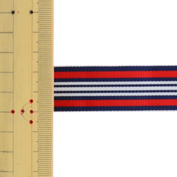 【数量5から】 リボン 『ストライプグログランリボン 幅約2.4cm 4番色 SIC-1001』